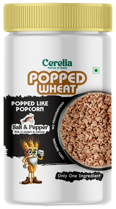 Popped Wheat - Salt & Pepper